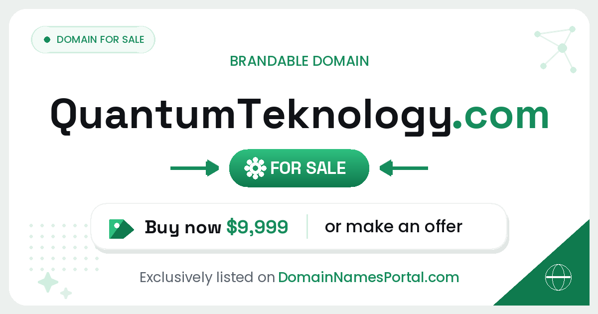 QuantumTeknology.com share card