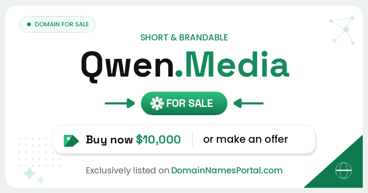 Qwen.Media share card