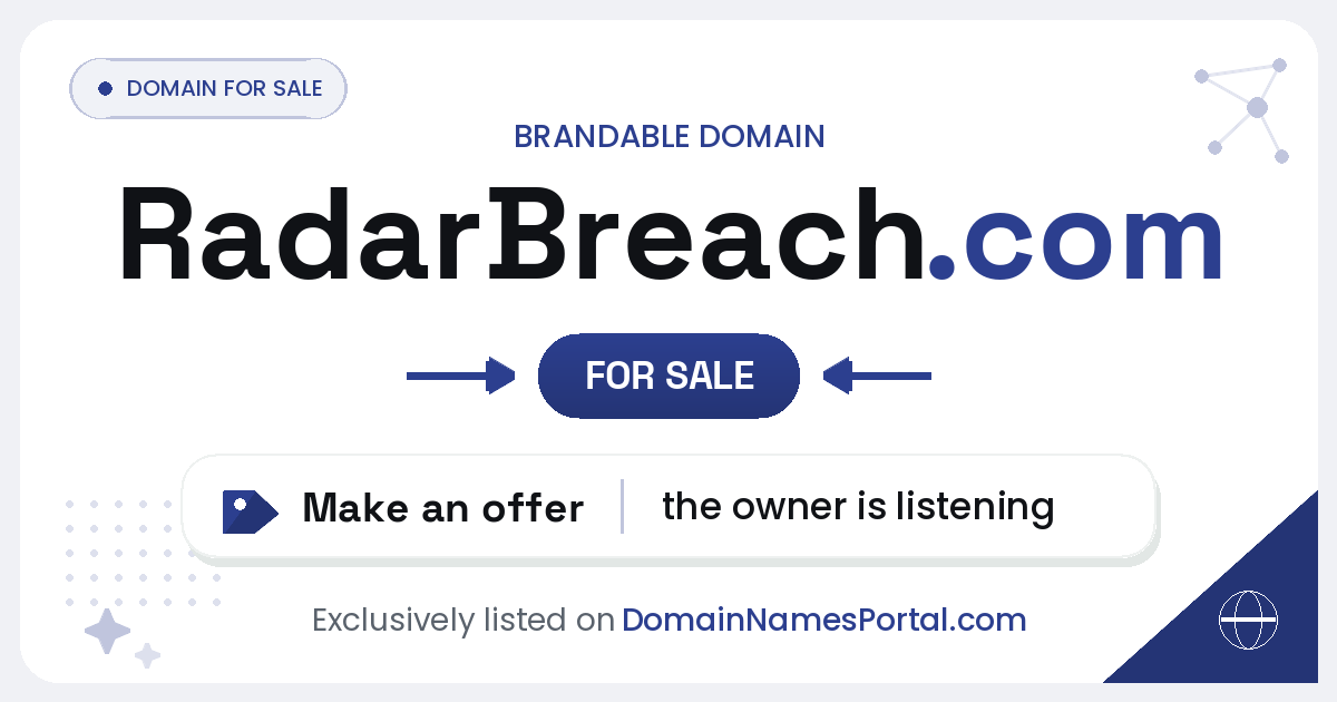 RadarBreach.com share card