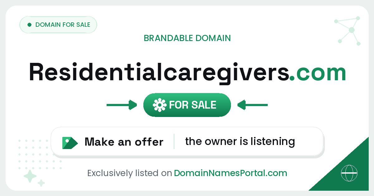 residentialcaregivers.com share card