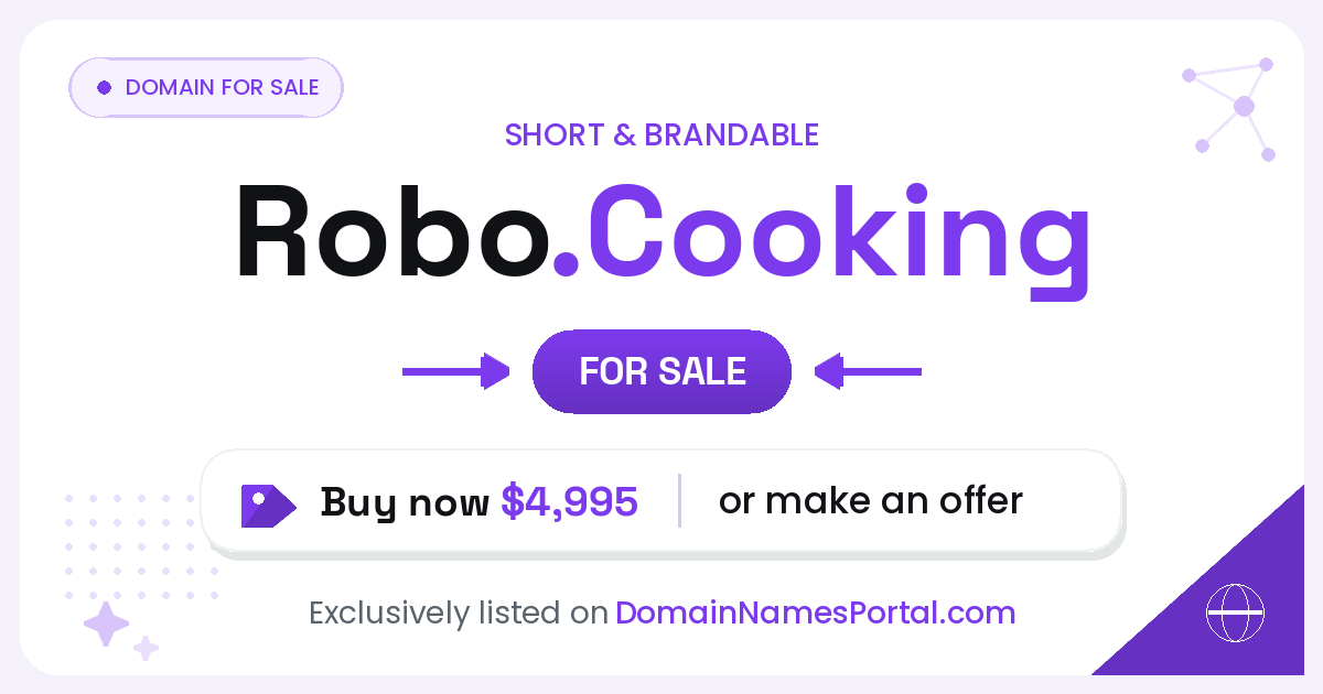 Robo.Cooking share card