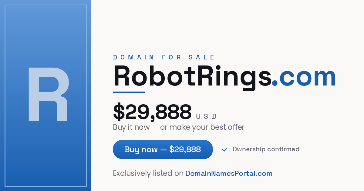 RobotRings.com share card