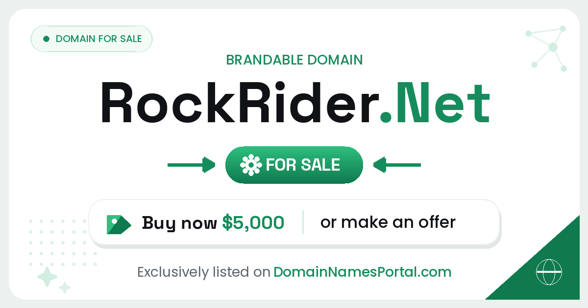 RockRider.Net share card