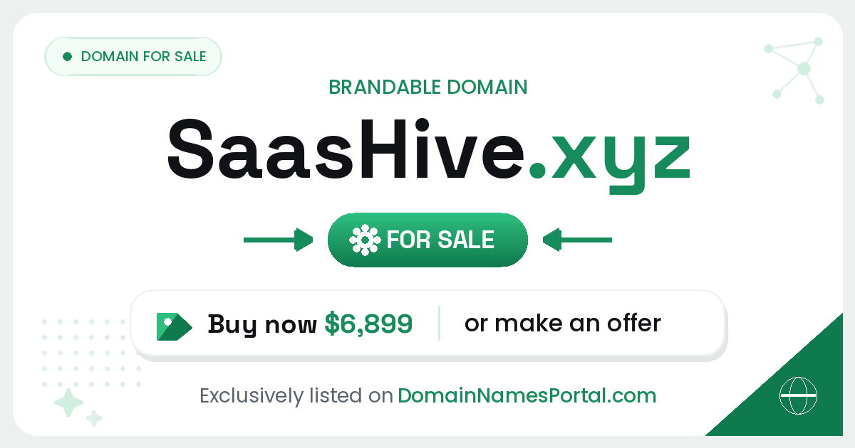 SaasHive.xyz share card