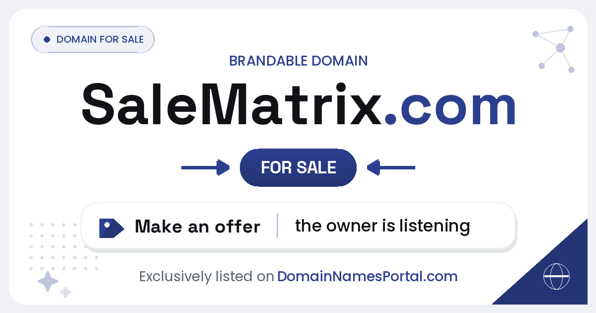 SaleMatrix.com share card