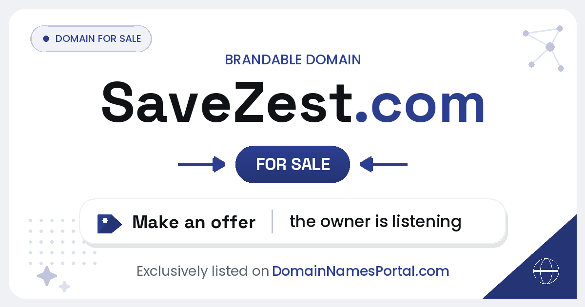 SaveZest.com share card