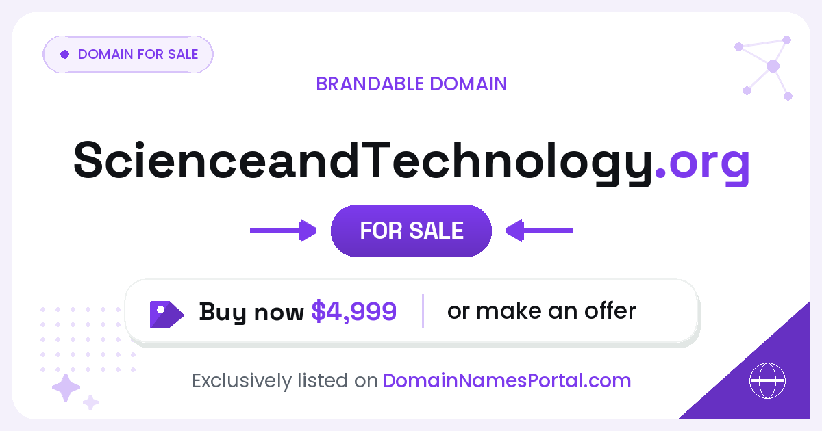 ScienceandTechnology.org share card