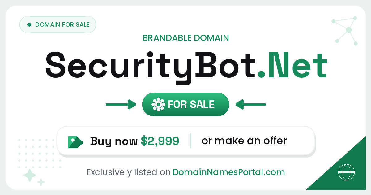 SecurityBot.Net share card