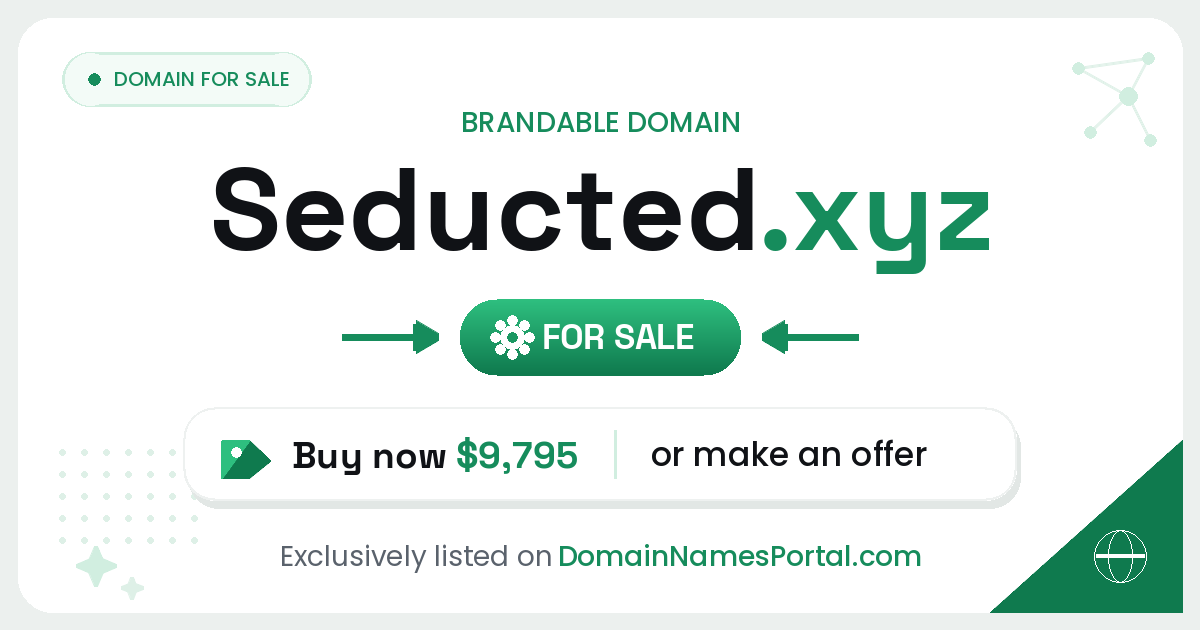 seducted.xyz share card