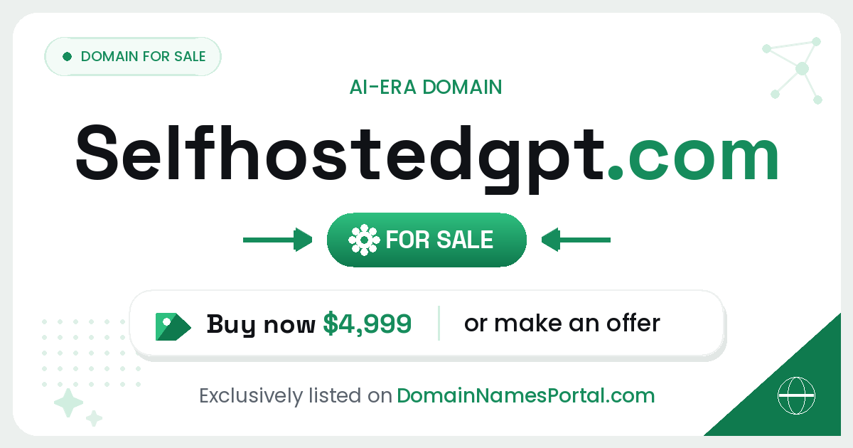 selfhostedgpt.com share card