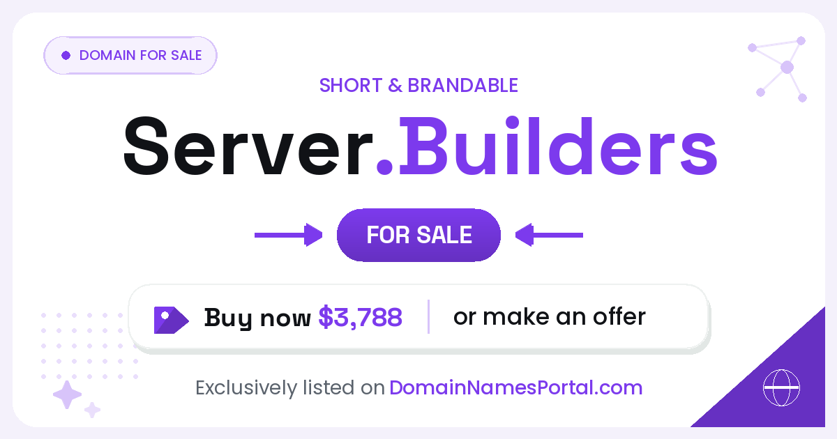 Server.Builders share card