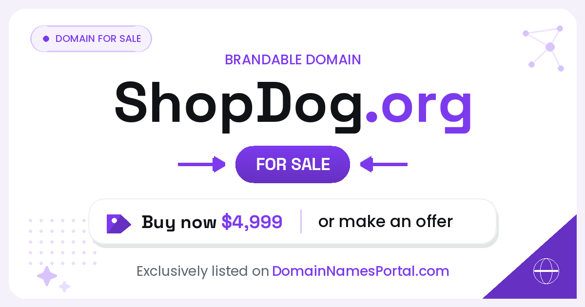 ShopDog.org share card