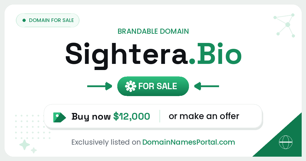 Sightera.Bio share card