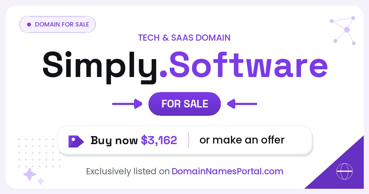 Simply.Software share card