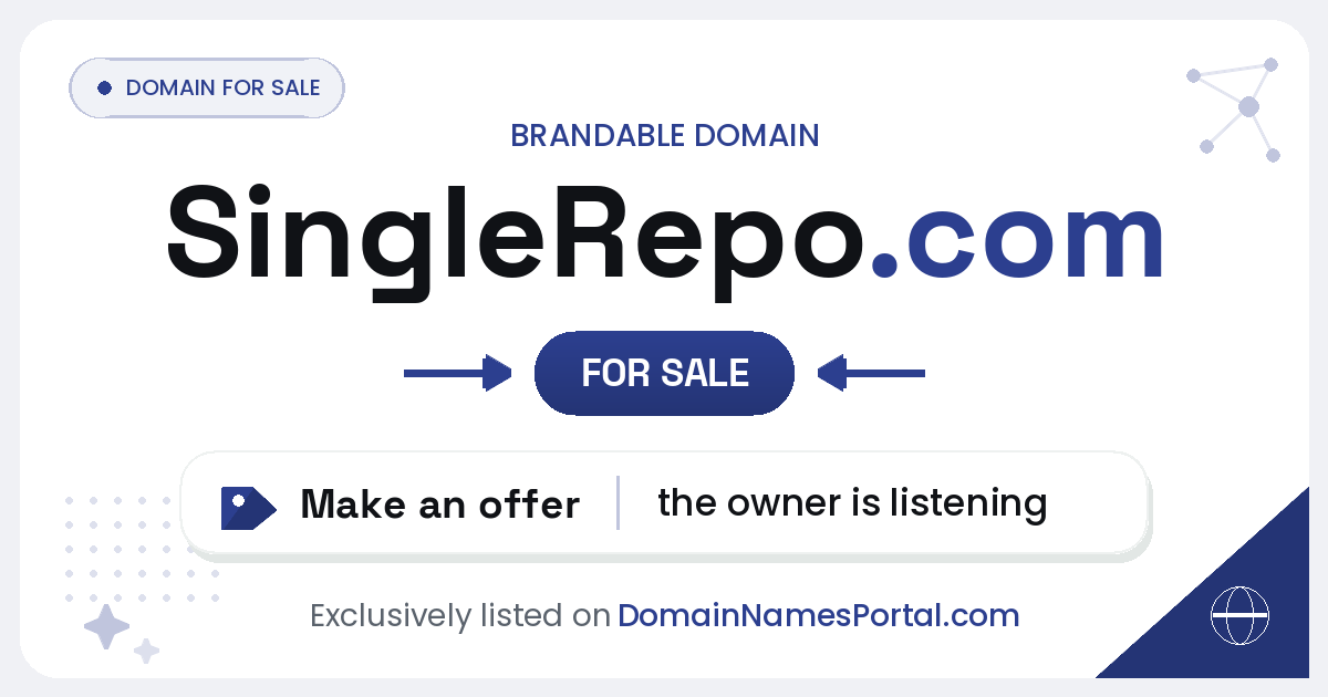 SingleRepo.com share card