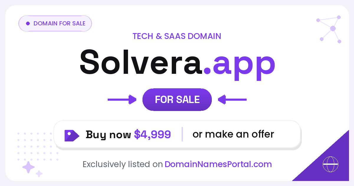 Solvera.app share card