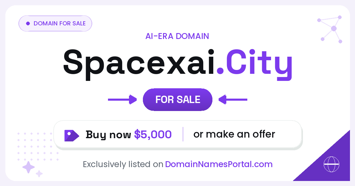 Spacexai.City share card