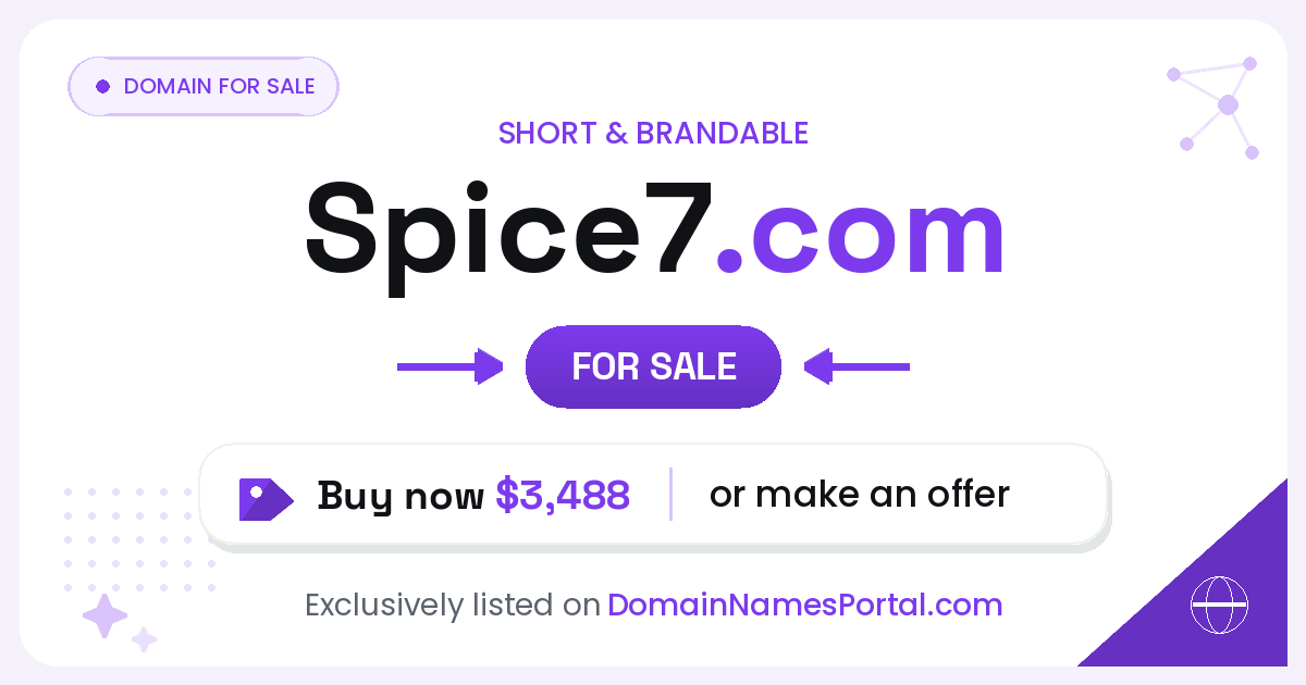 Spice7.com share card
