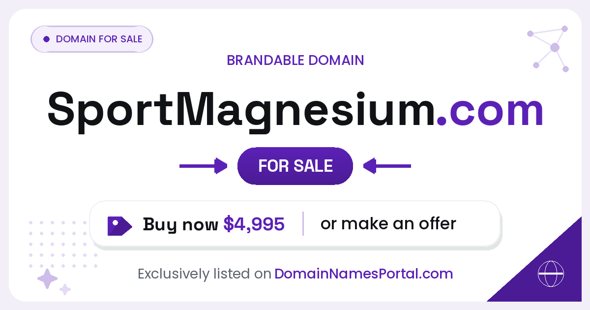 SportMagnesium.com share card