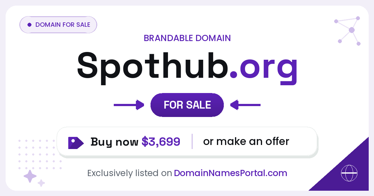 Spothub.org share card