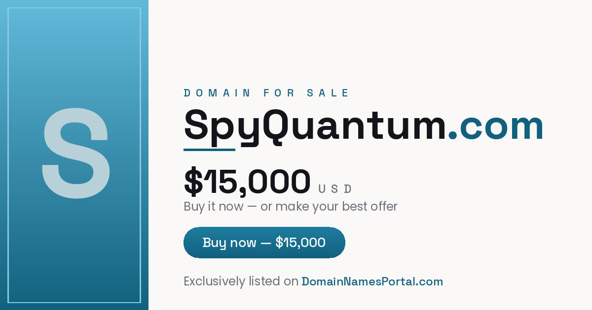 SpyQuantum.com share card