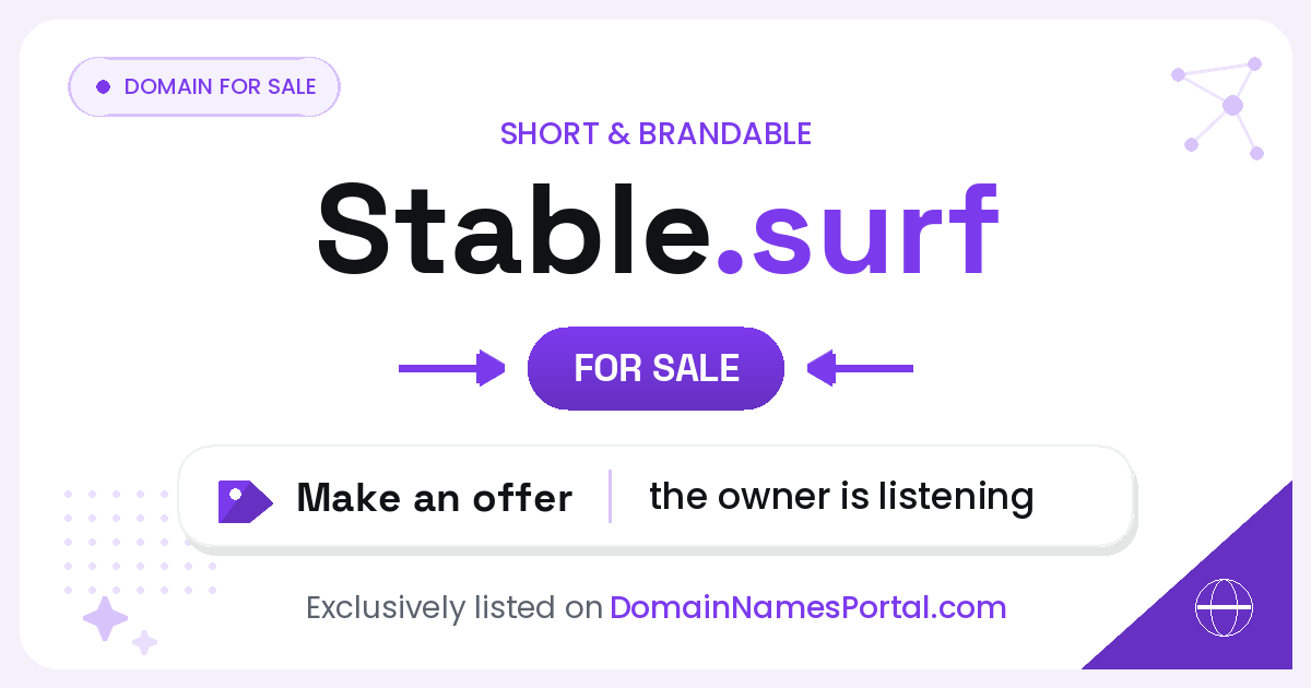 Stable.surf share card