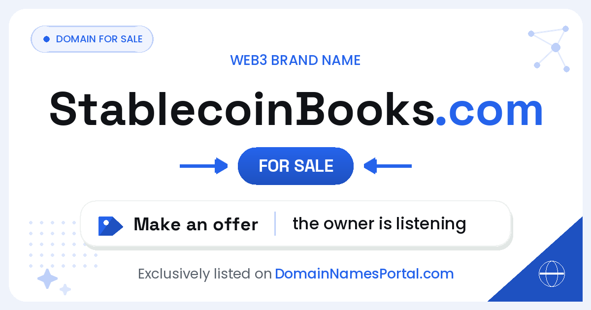 StablecoinBooks.com share card