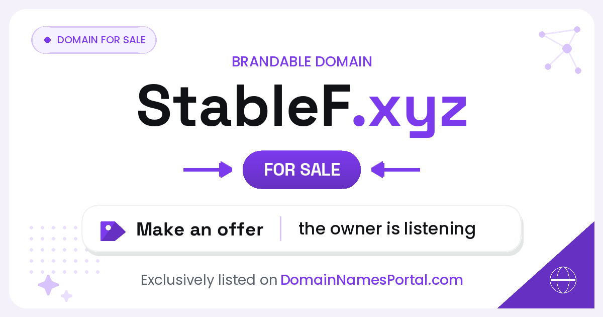 StableF.xyz share card