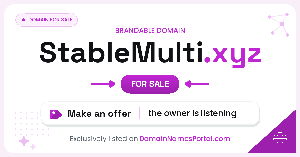 StableMulti.xyz share card