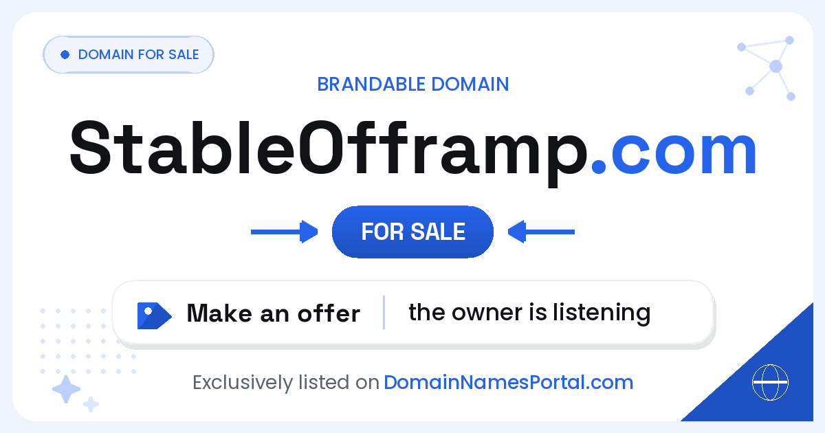 StableOfframp.com share card