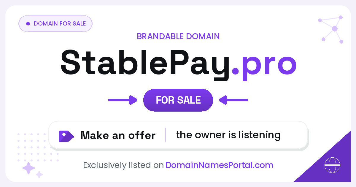 StablePay.pro share card