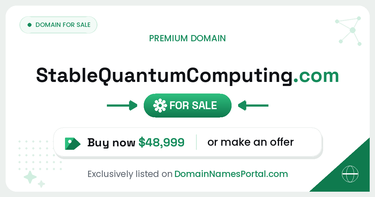 StableQuantumComputing.com share card