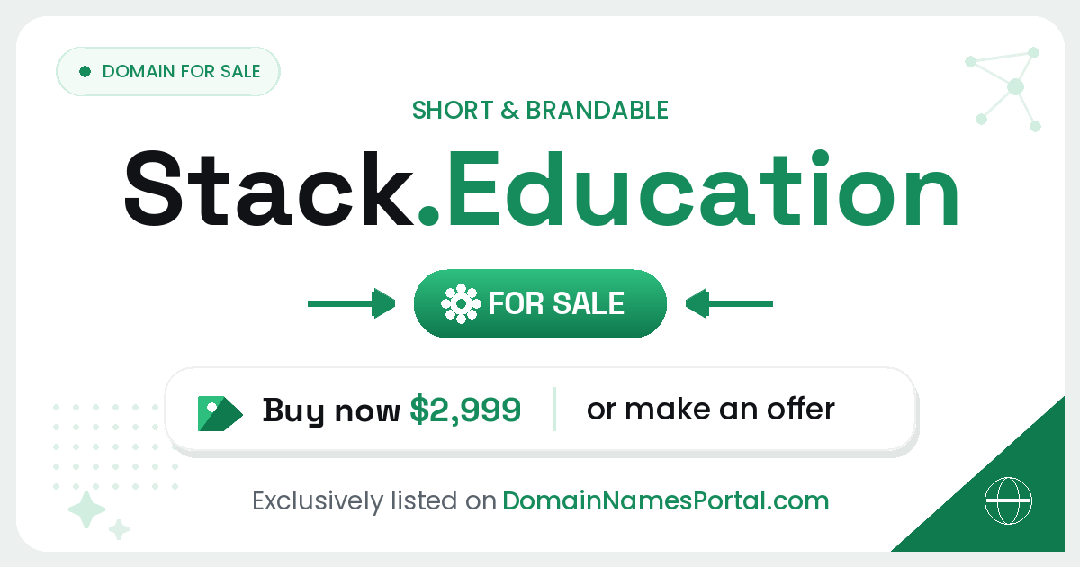 Stack.Education share card