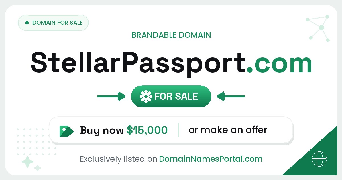 StellarPassport.com share card