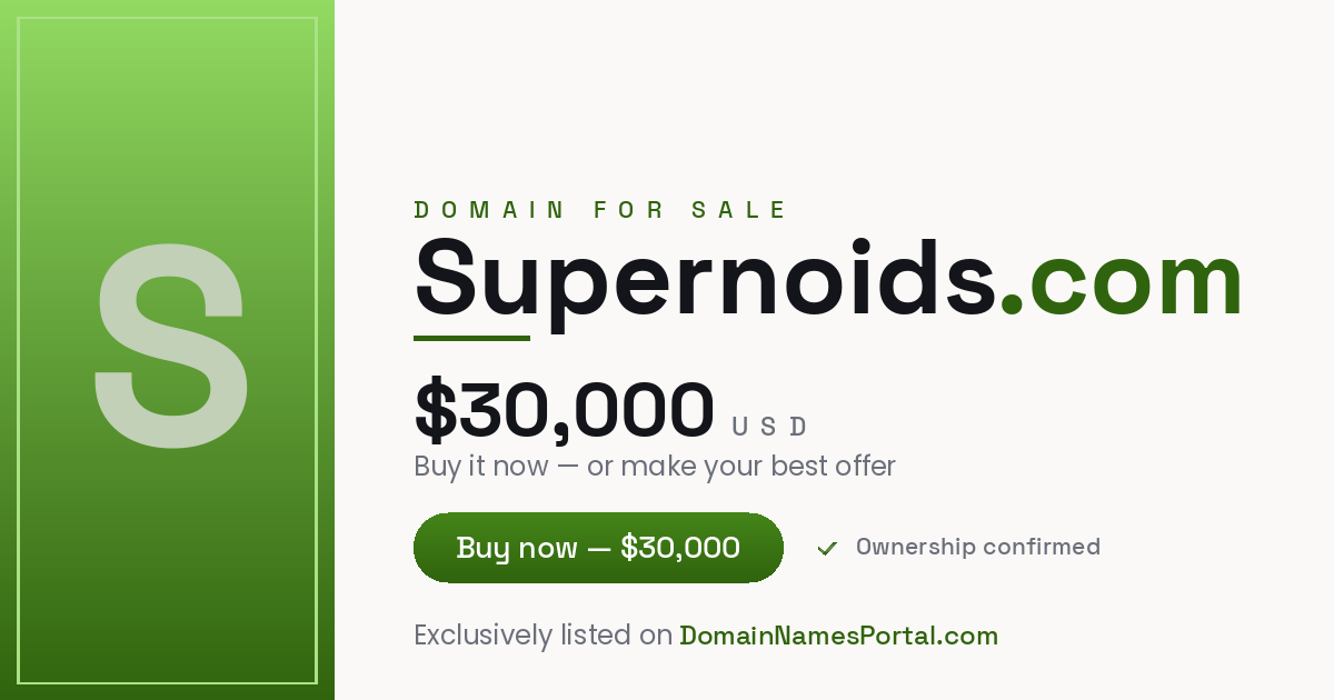 Supernoids.com share card