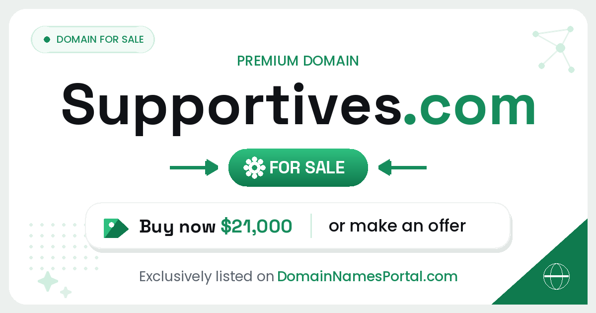Supportives.com share card