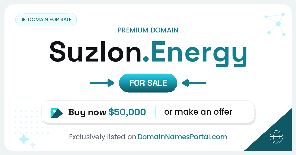 suzlon.energy share card