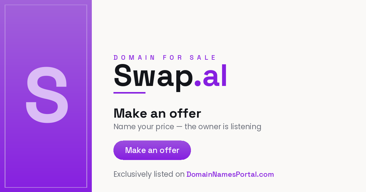 Swap.al share card