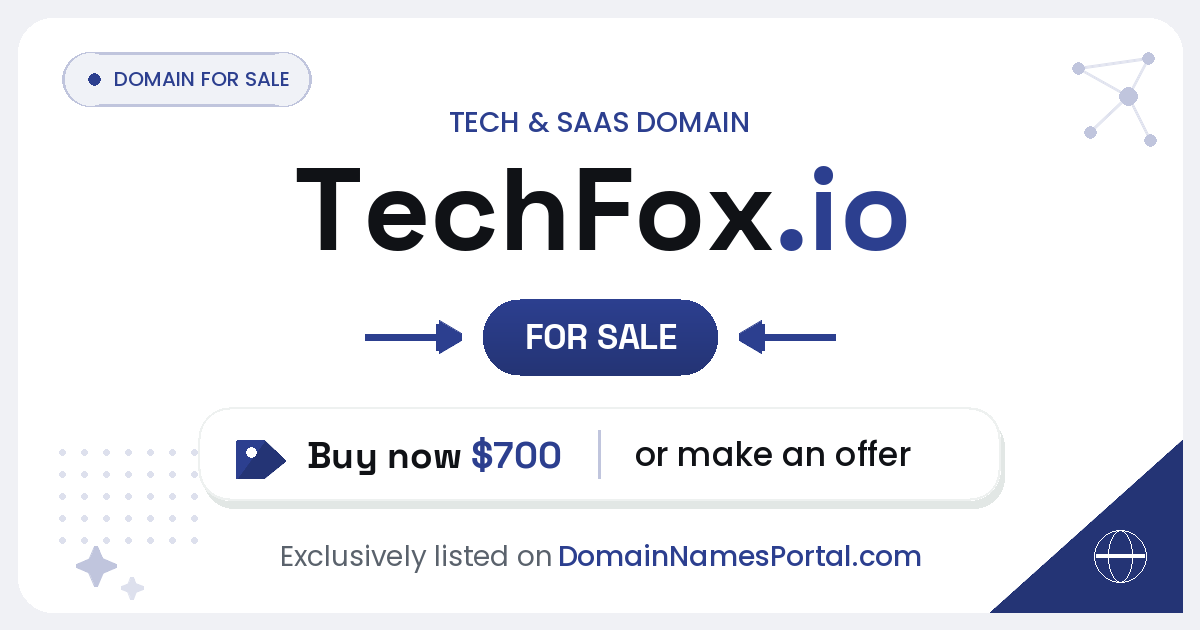 TechFox.io share card