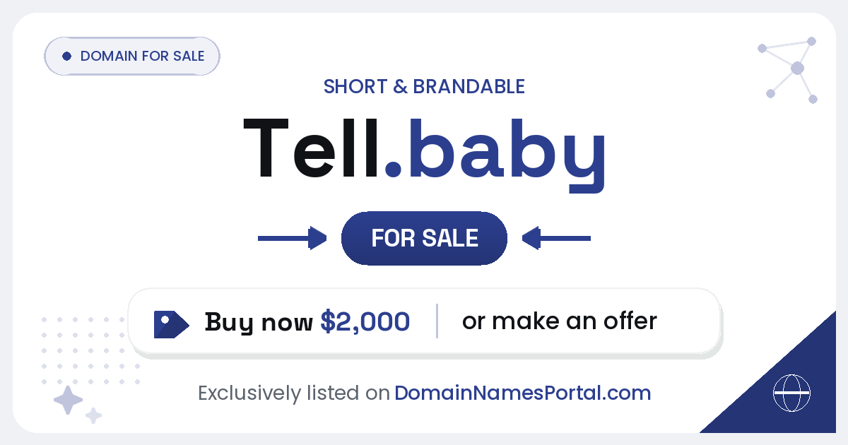 Tell.baby share card