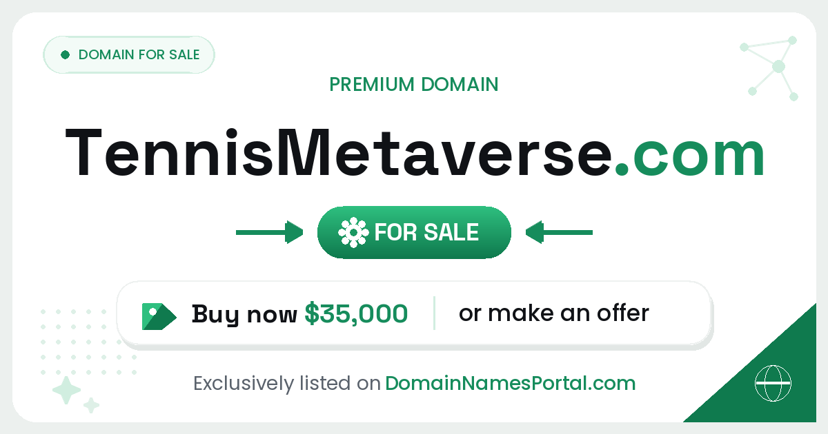 TennisMetaverse.com share card