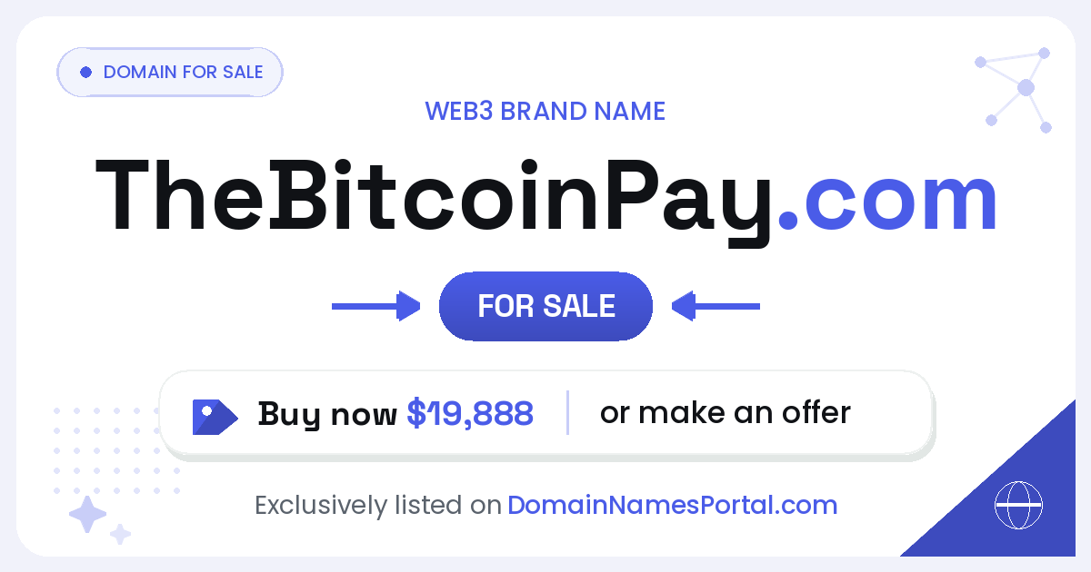 TheBitcoinPay.com share card