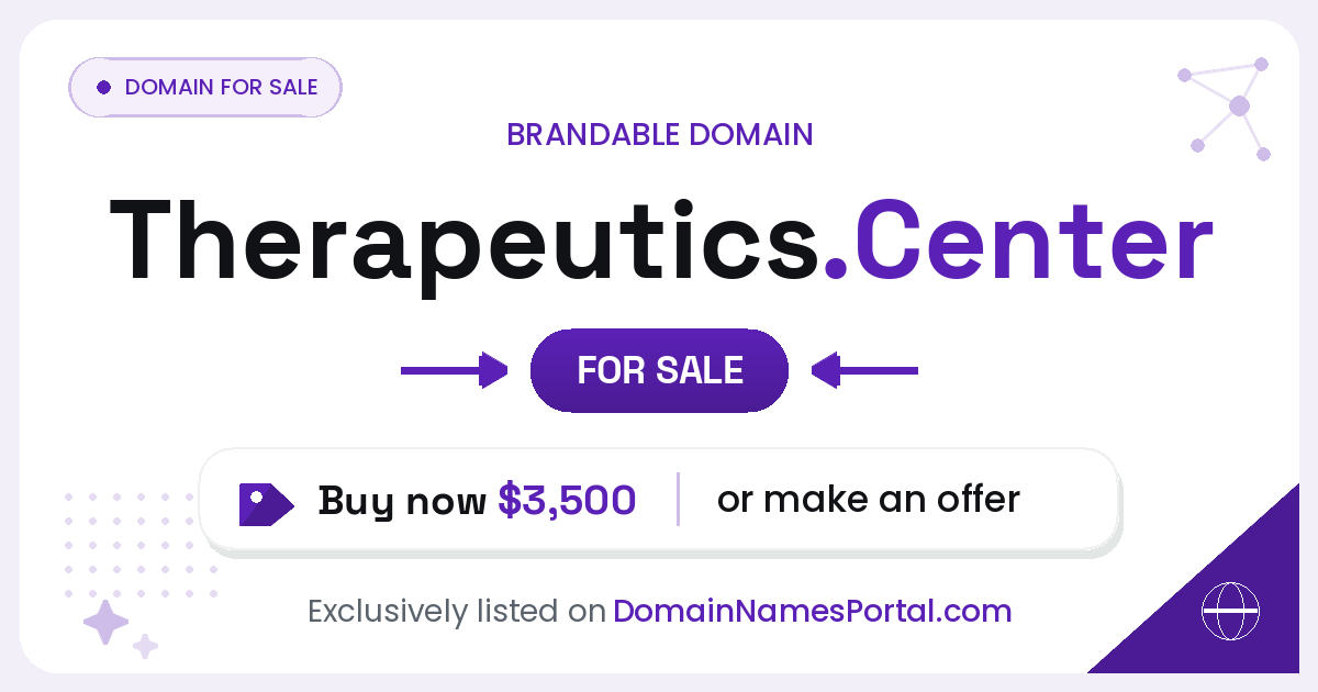 Therapeutics.Center share card