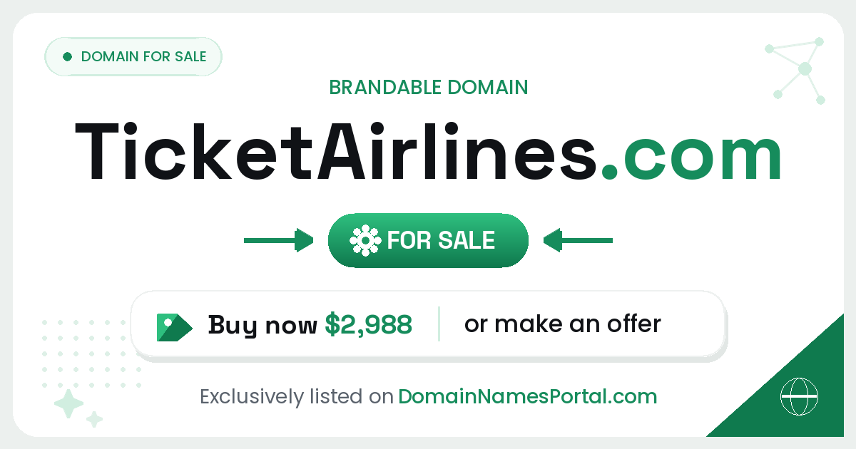 TicketAirlines.com share card