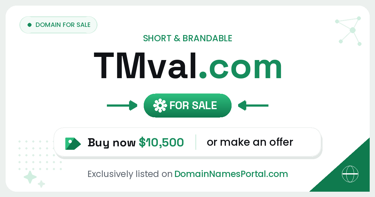 TMval.com share card