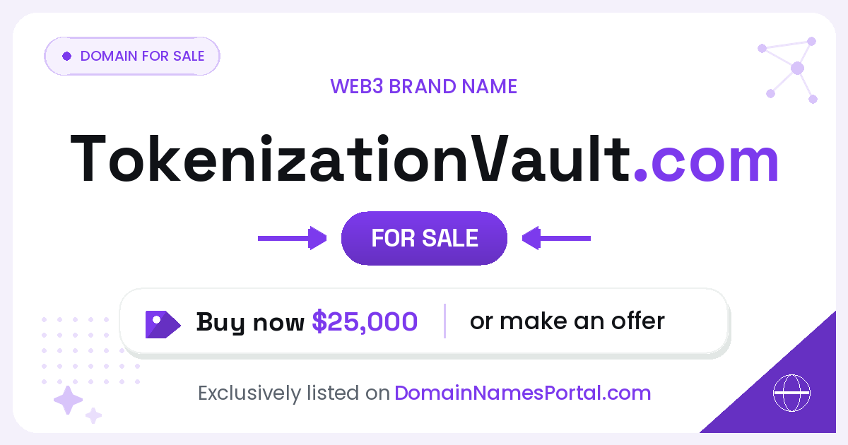TokenizationVault.com share card
