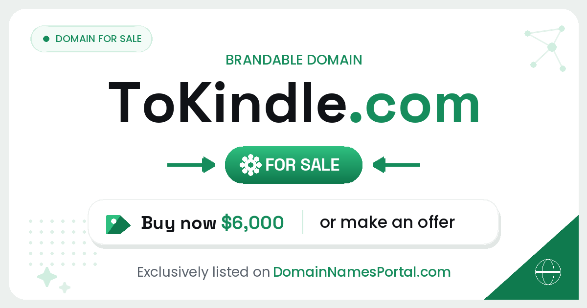 ToKindle.com share card