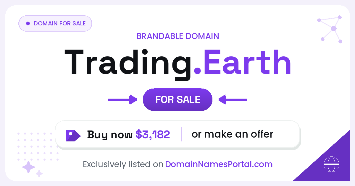 Trading.Earth share card