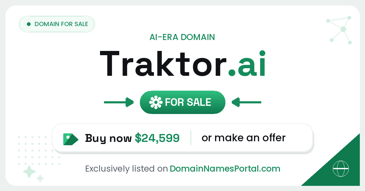 Traktor.ai share card