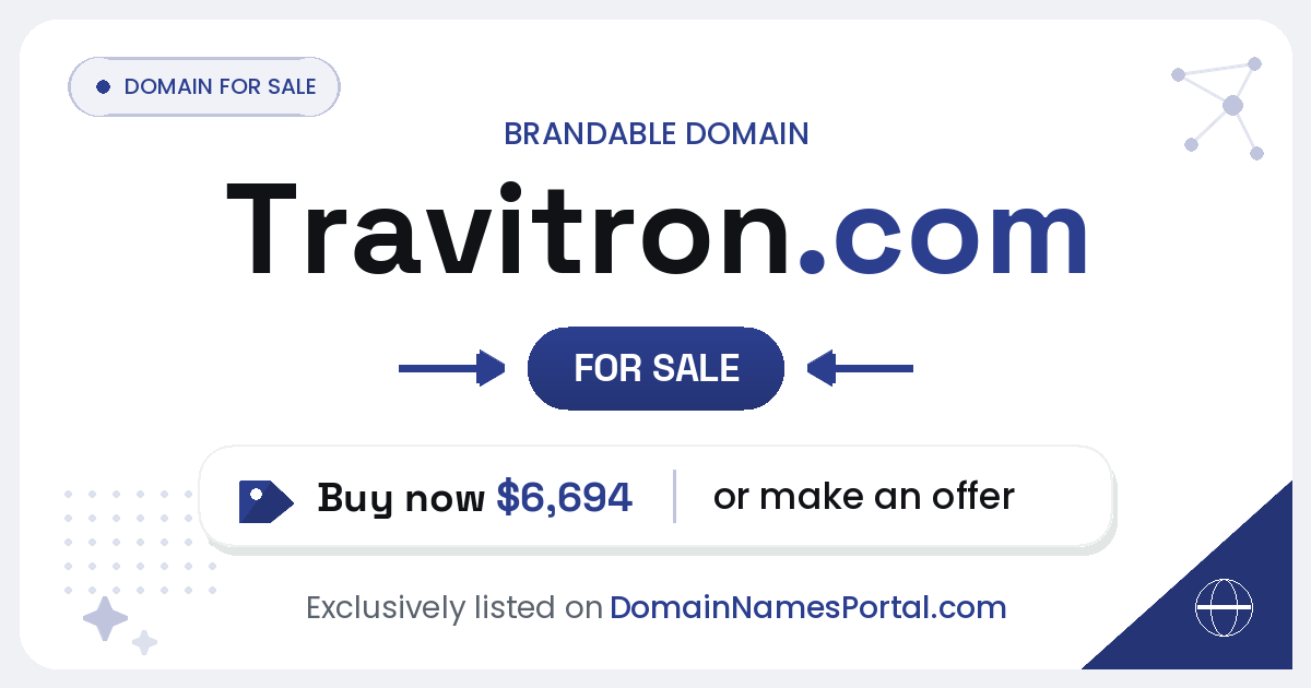 Travitron.com share card